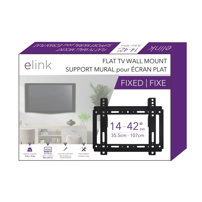 eLink Support murale pour téléviseur 14 - 42"