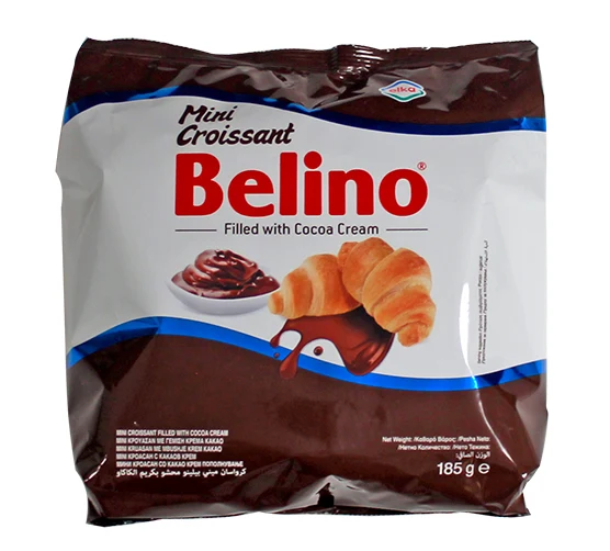 Belino croissant fourré de crème cacao 185g