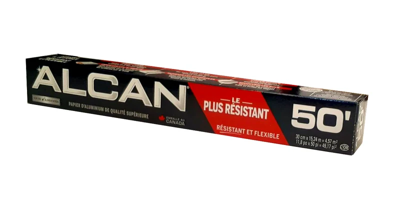 Alcan Papier d'aluminium 50'
