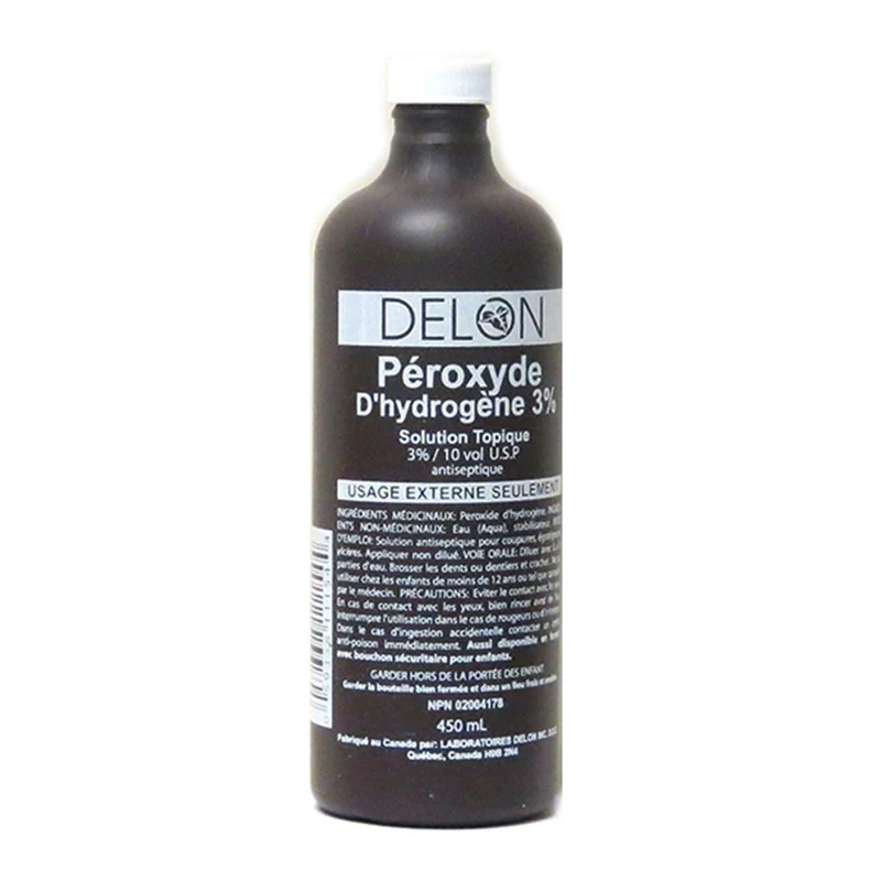 Delon Peroxyde d'hydrogène, 3% 450ml