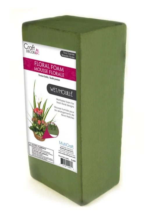 Craft Décor Mousse florale (mouillé)