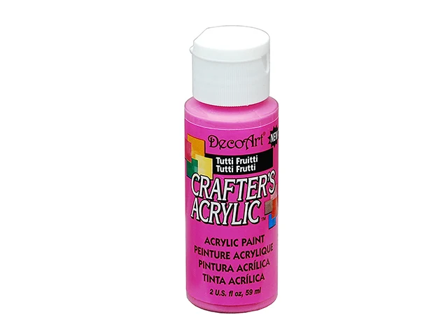 DecoArt, peinture acrylique, tutti frutti, 2 oz.