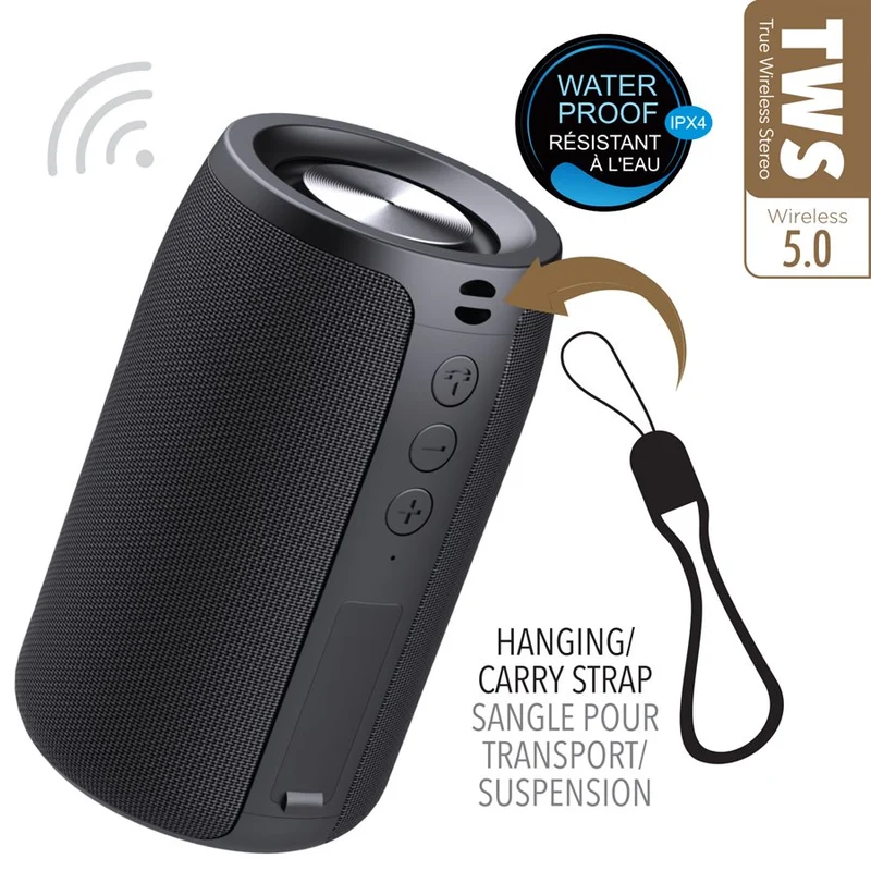 ESCAPE TWS WIRELESS SPEAKER WITH MICROPHONE, 5W