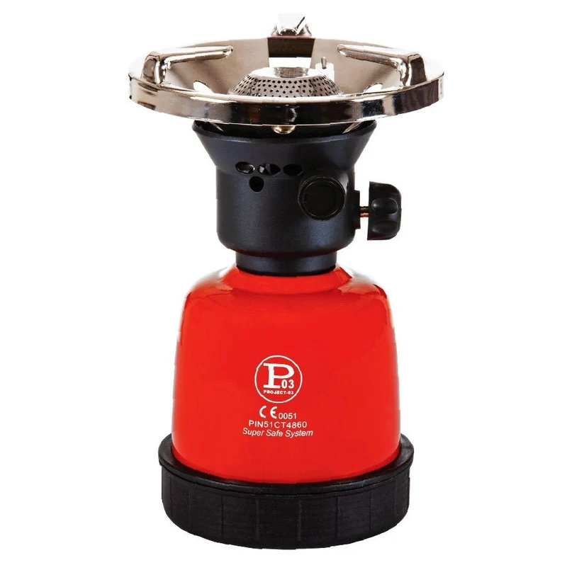 Fornello a gas da campeggio accensione normale 190 gr — Project