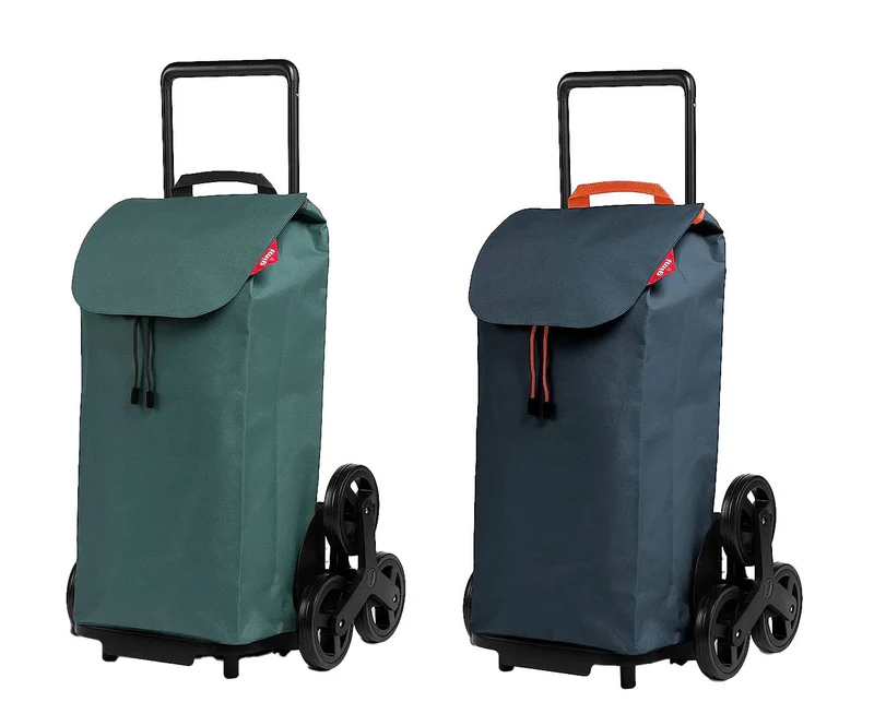 Carrelo portaspesa Tris 56 lt - colore verde — GIMI