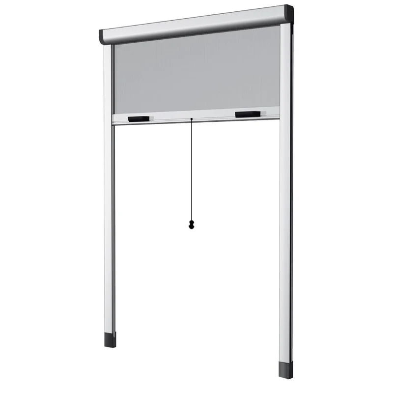 Zanzariera avvolgibile verticale 250 140x250 cm - colore bianco