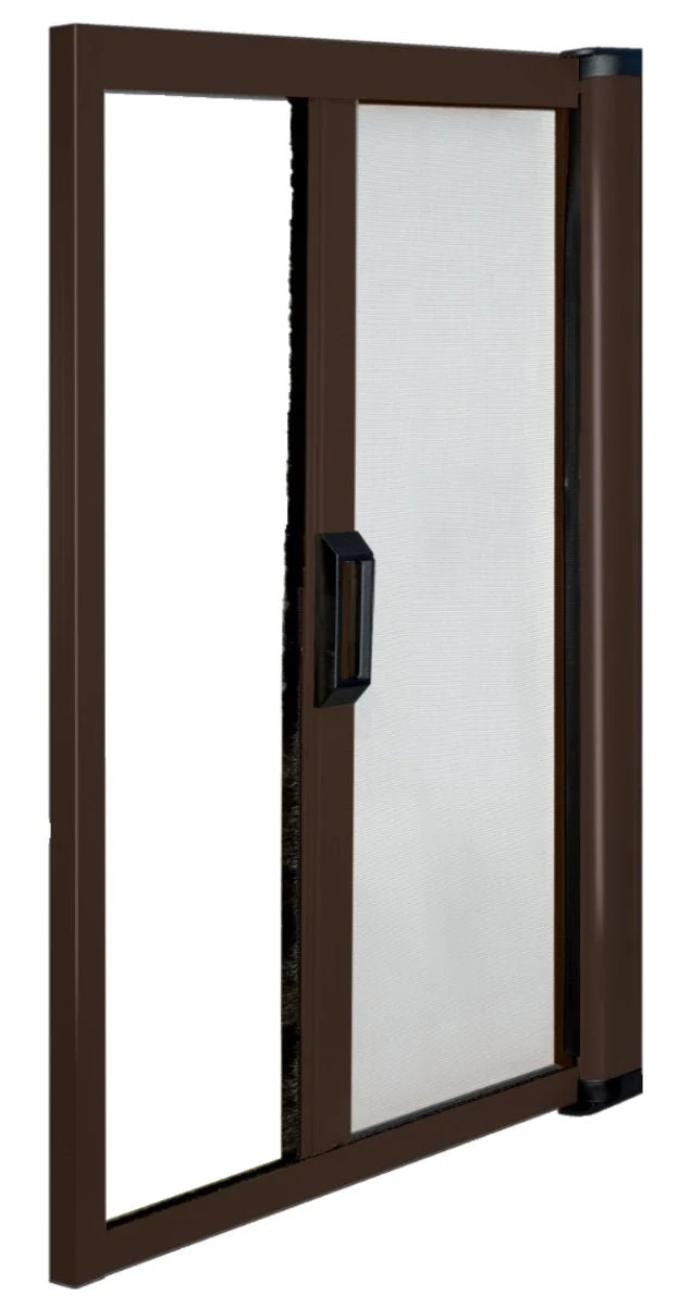Zanzariera avvolgibile orizzontale 150x250 cm - colore marrone