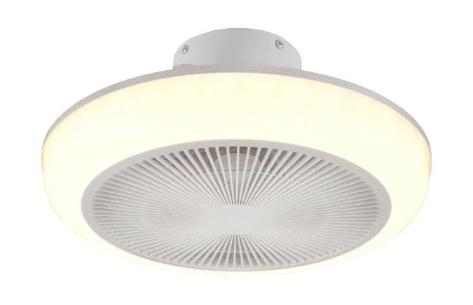 Ventilatore e plafoniera a soffitto Mjolby Ø 45 cm