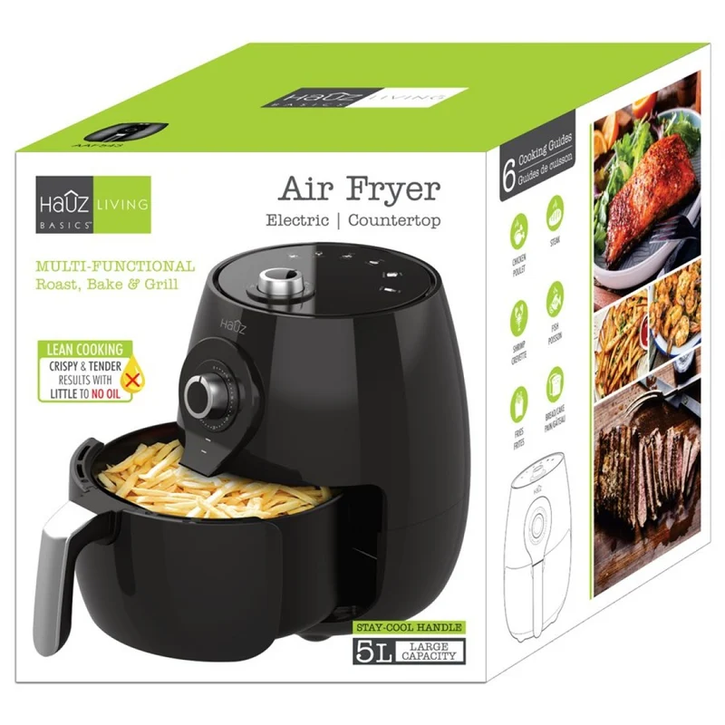 HAUZ | COUNTERTOP AIR FRYER - 5.0L