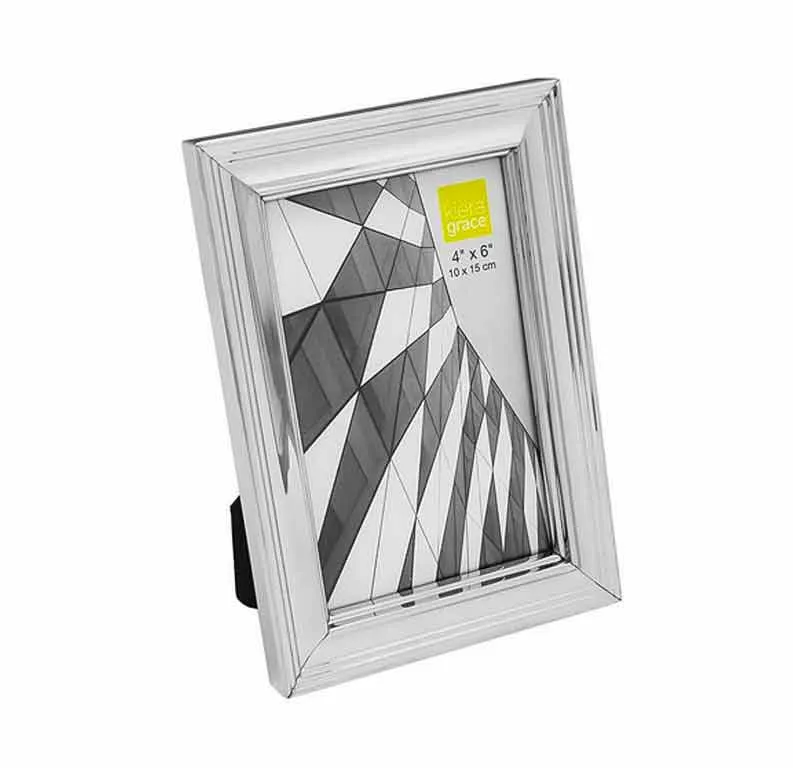 Cadre de métal/argent