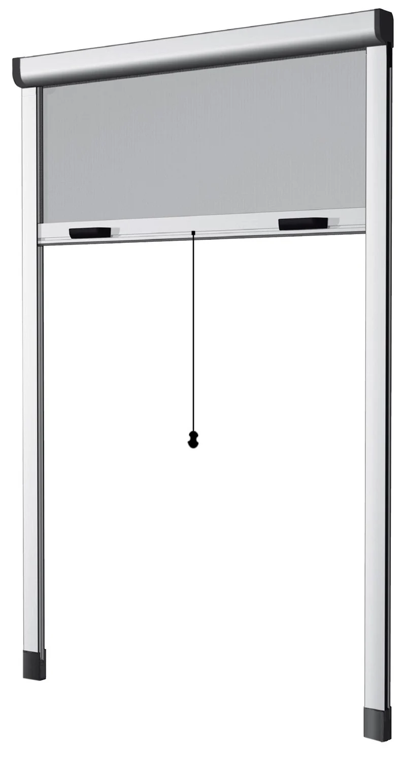 Zanzariera avvolgibile verticale cm 80 x 170 colore bianco con frizione ROTO