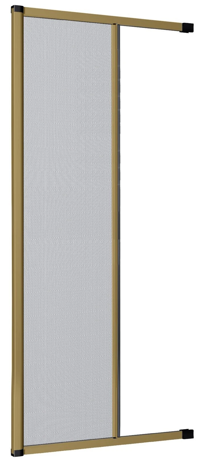 Zanzariera avvolgibile laterale 160x250 bronzo con frizione ROTO