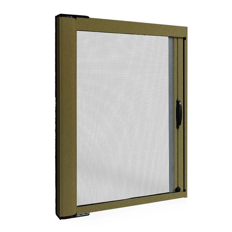 Zanzariere a rullo con cassonetto da 42mm apertura laterale 160x250 bronzo