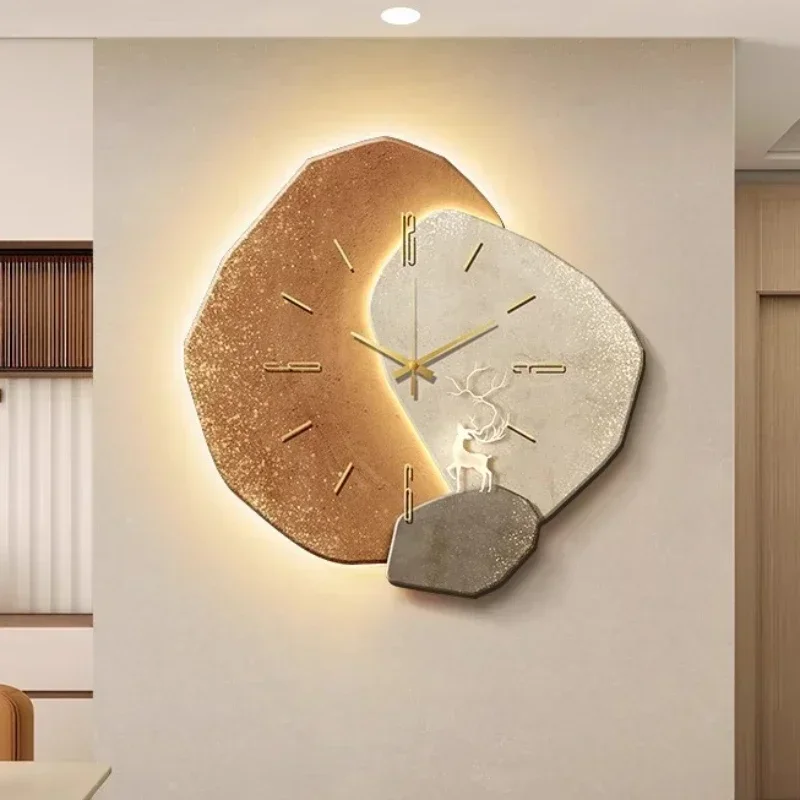 Horloge Murale Bois Moderne Silencieuse