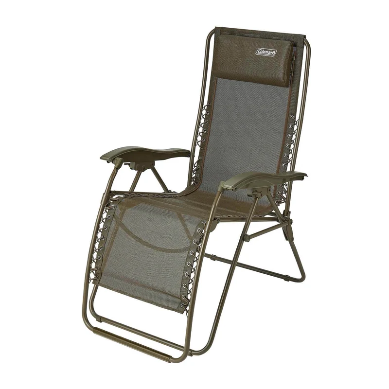 Coleman Infinity Chair Reclining Folding Camping Chair Easy Setup 100kg Capacity