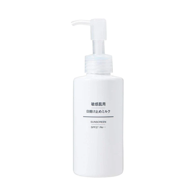 MUJI Sensitive Skin Sunscreen Milk SPF27 150ml 15252589