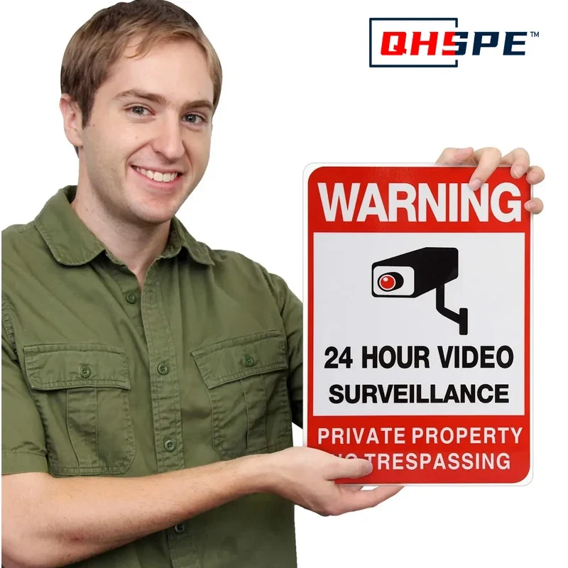 24/7 Security Camera Sign for Private Property