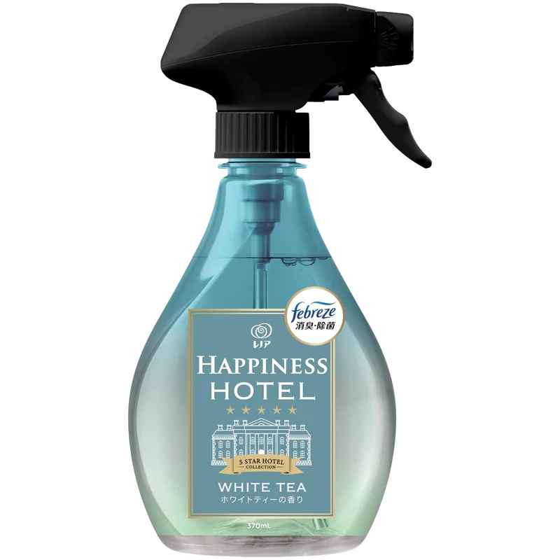 Febreze Fabric Spray Lenor Happiness Hotel White Tea Scent Bottle 370ml