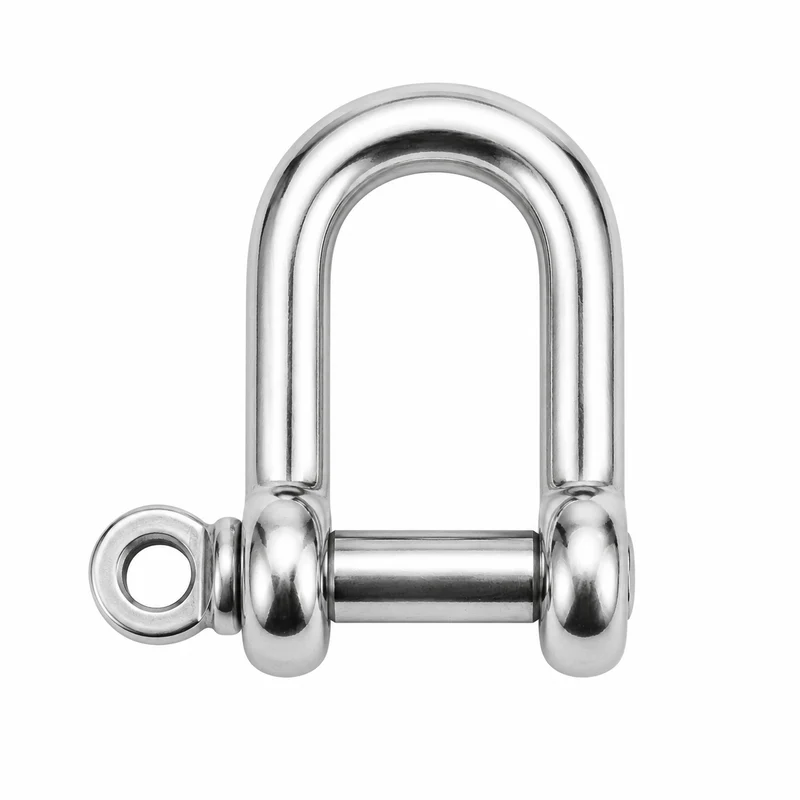 Manille droite en acier inoxydable V4A