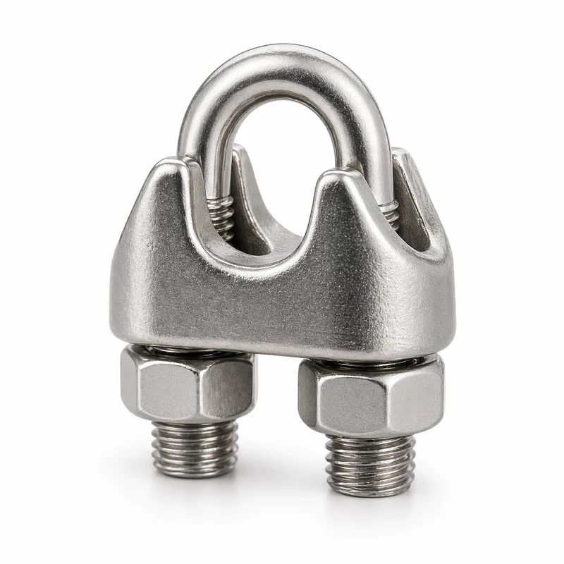 Serre-câble en acier inoxydable V4A 1.4401 DIN 741