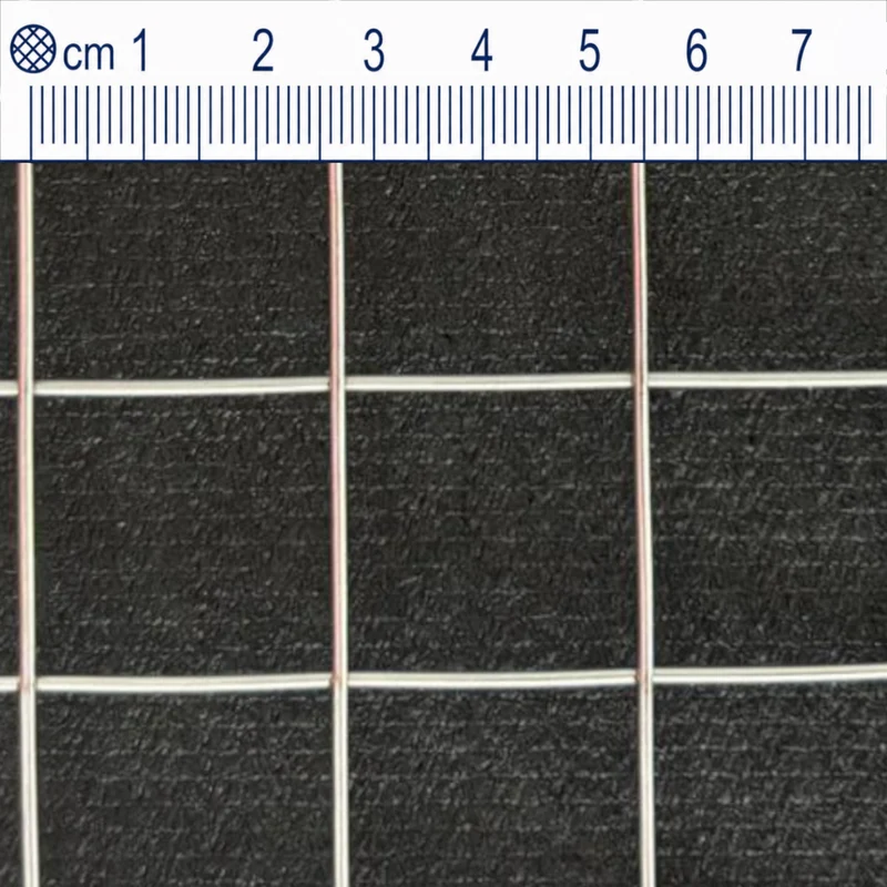 Treillis soudé galvanisé à chaud dimension de maille 25 x 25 mm épaisseur de fil 1,75 mm sur mesure